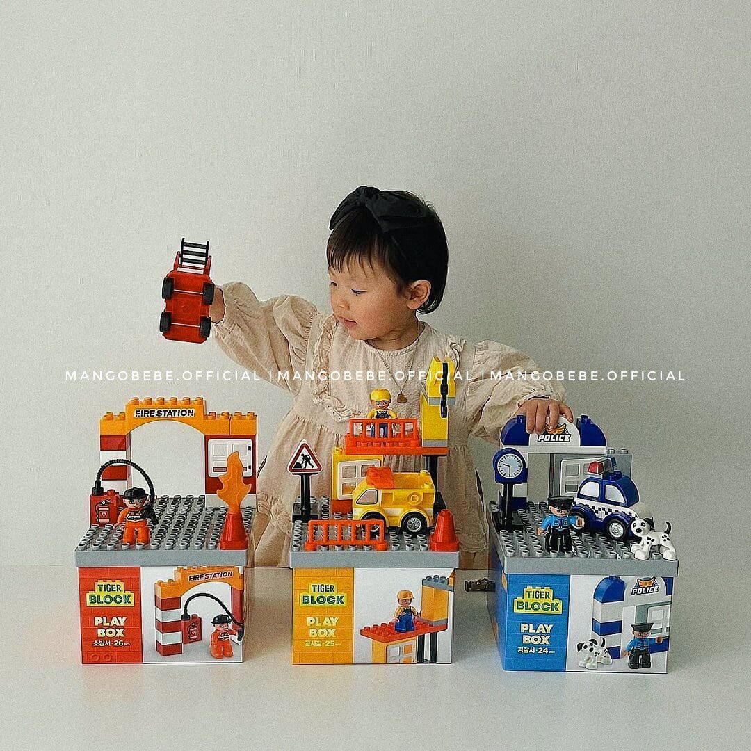 Bộ Lego phương tiện My Little Tiger Hàn Quốc