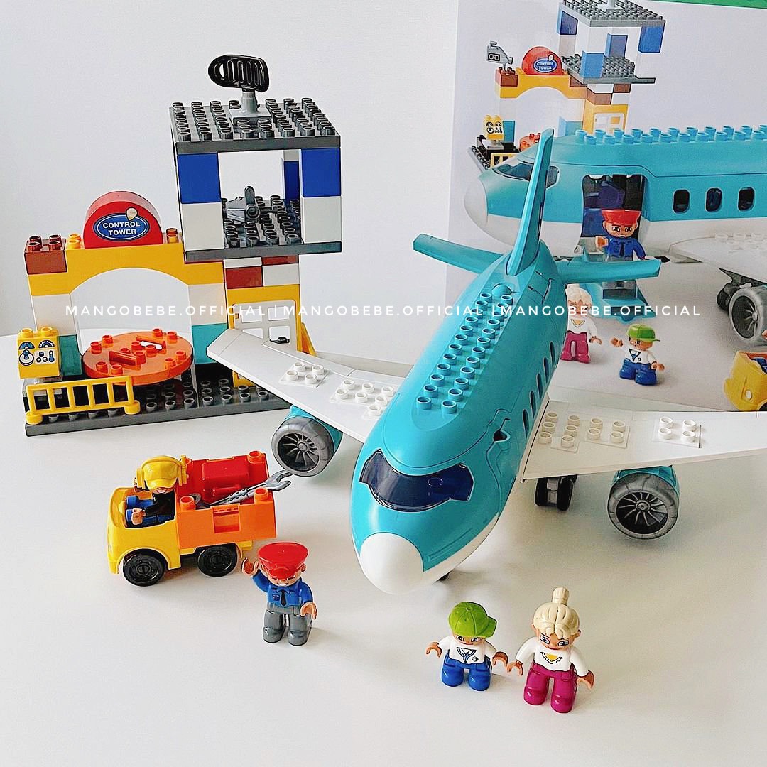 Bộ lego máy bay Jumbo Plane