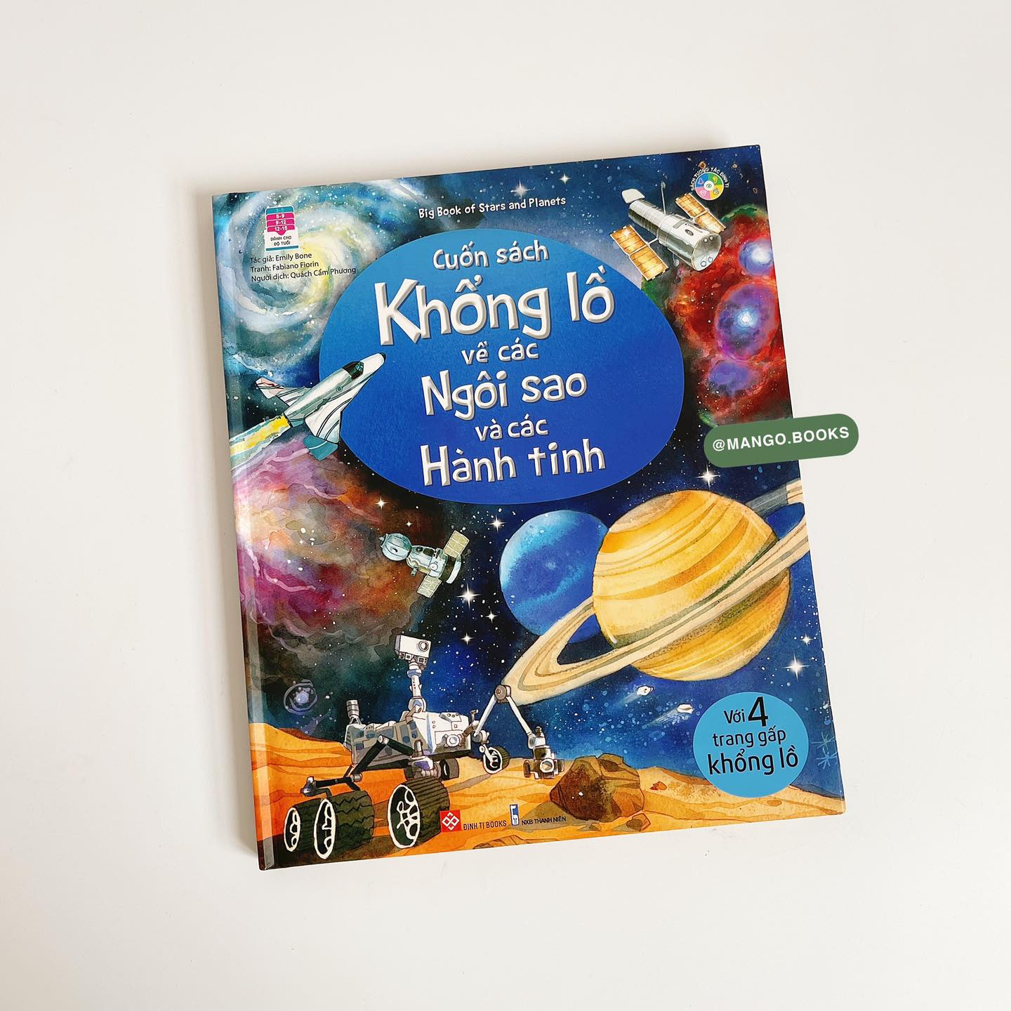 Sách Big book Cuốn sách khổng lồ về các ngôi sao và các hành tinh