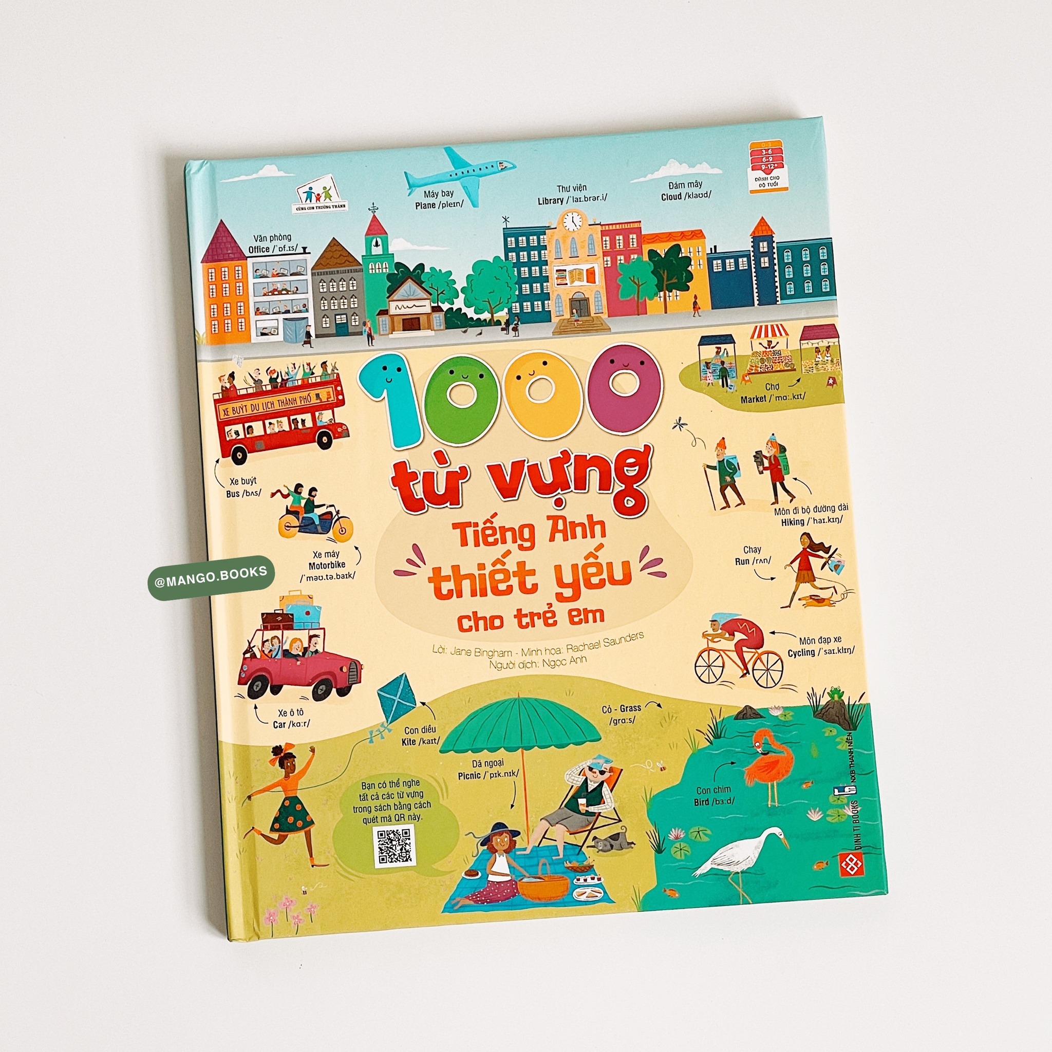Sách 1000 từ vựng tiếng Anh thiết yếu cho trẻ em