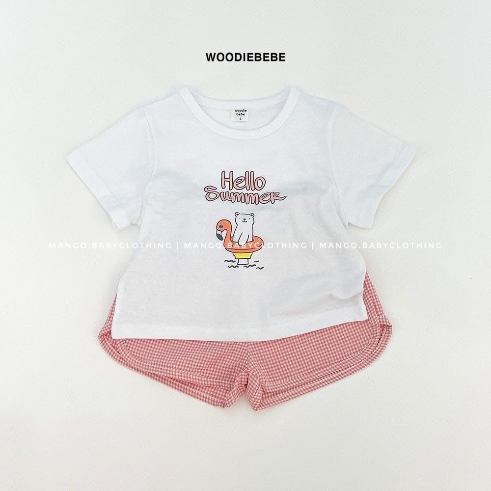 Woodie - Summer Set - Pink - M