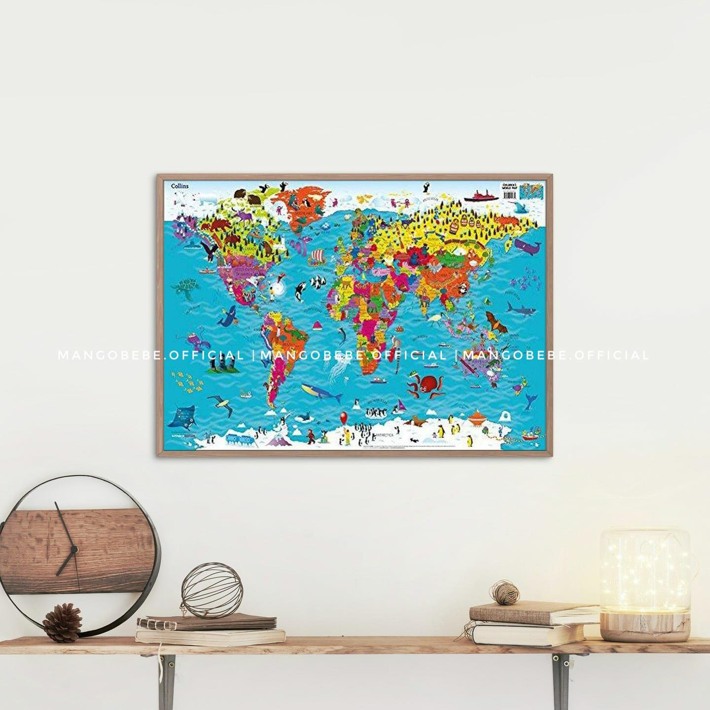 Bản Đồ Thế Giới Collin World Map