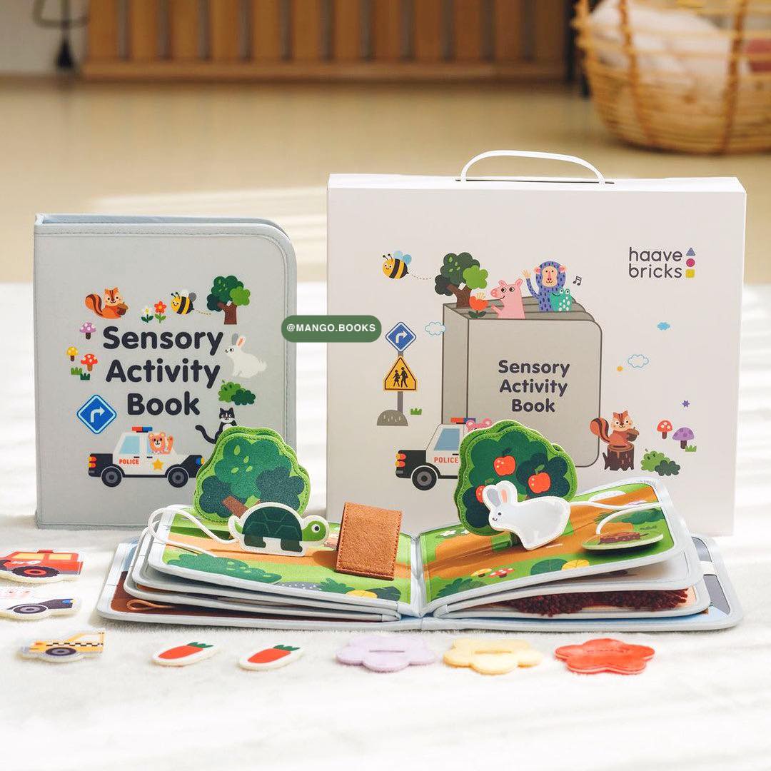 Sách Vải Sensory Activity Book