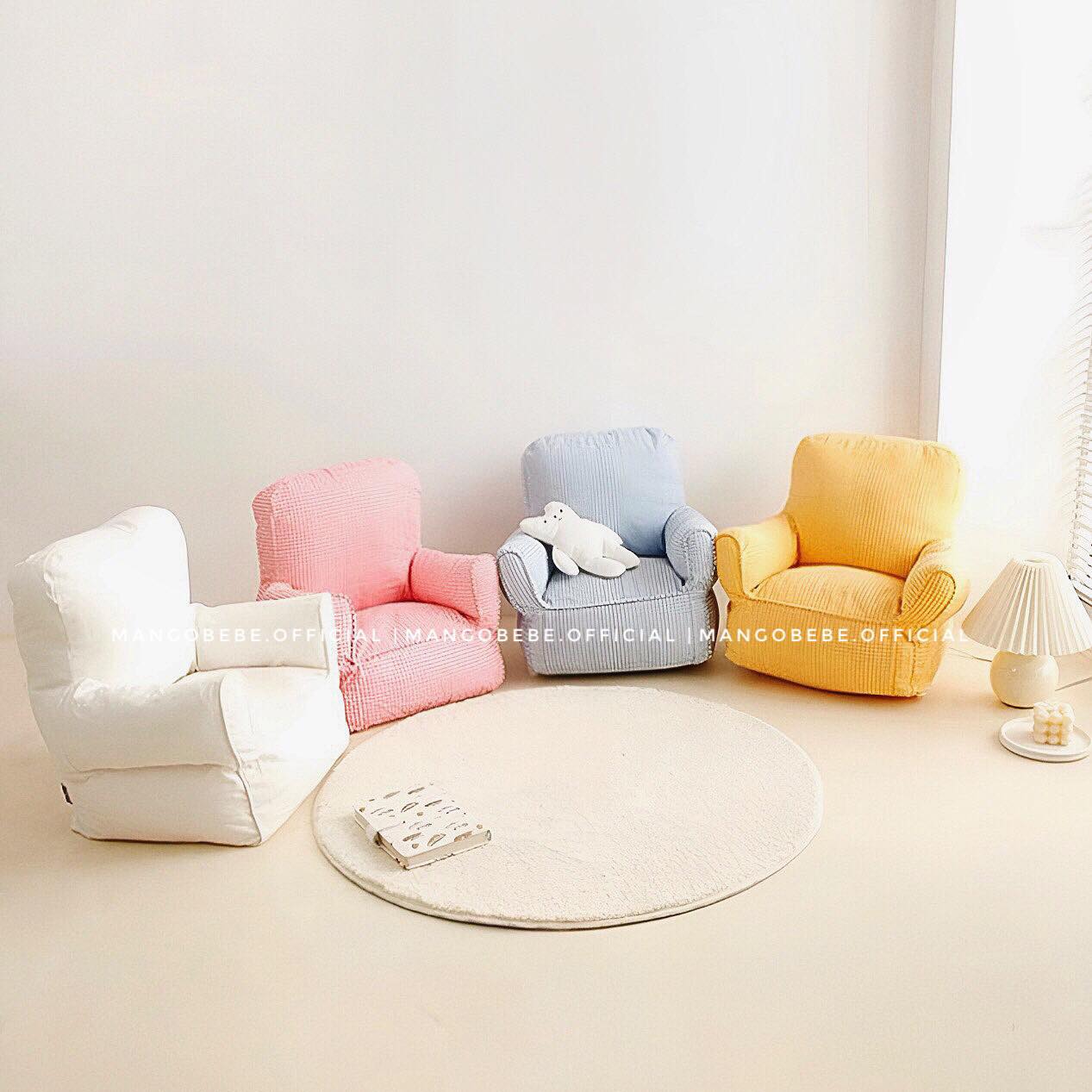 Ghế sofa mini phong cách Hàn Quốc