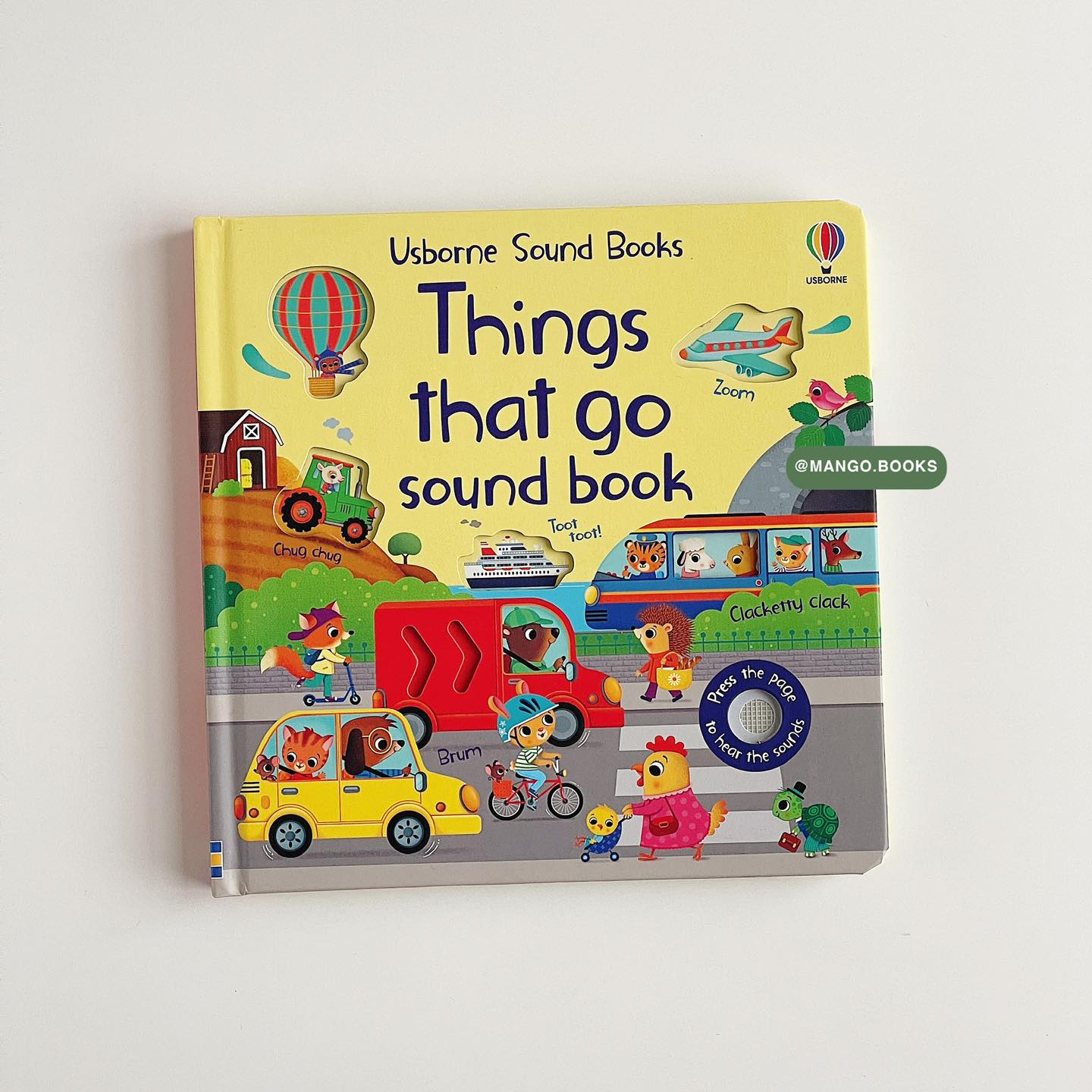 Sách Usborne - Things That Go Sound Book