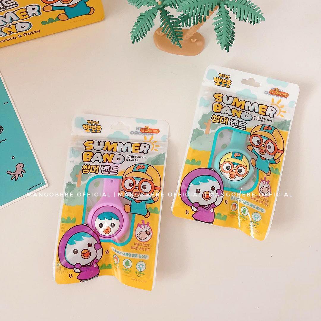 Vòng Tay Đuổi Muỗi Pororo