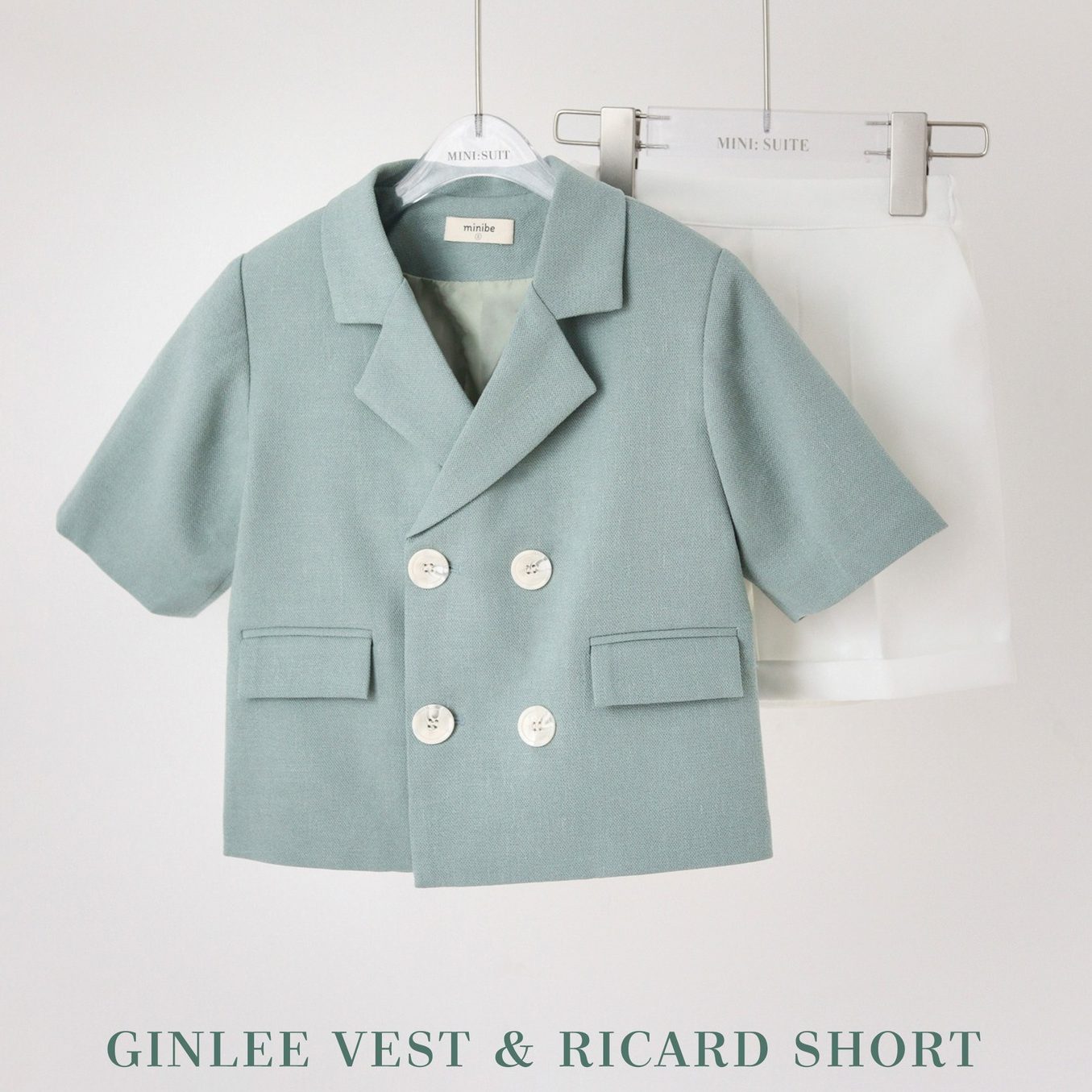 Bộ Quần Áo Vest Ginlee