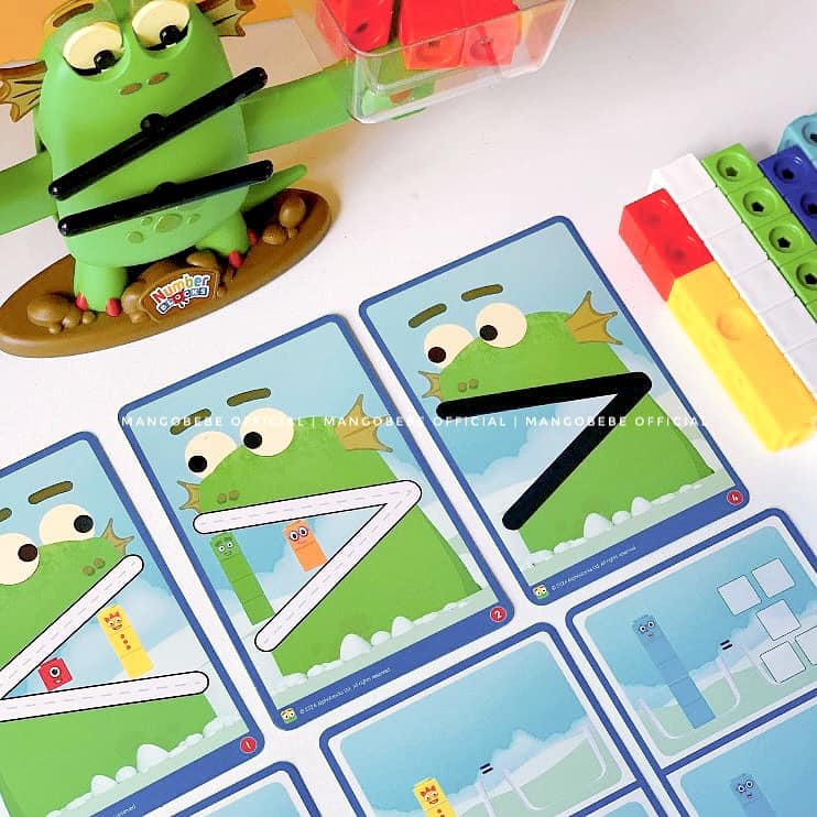 Bộ Hoạt Động Cân Bằng Numberblocks Blockzilla Learning Resources