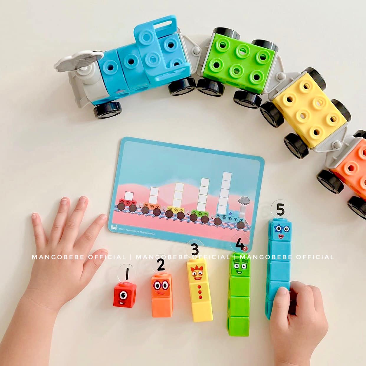 Bộ Tàu Tốc Hành Numberblocks Express Train Learning Resources