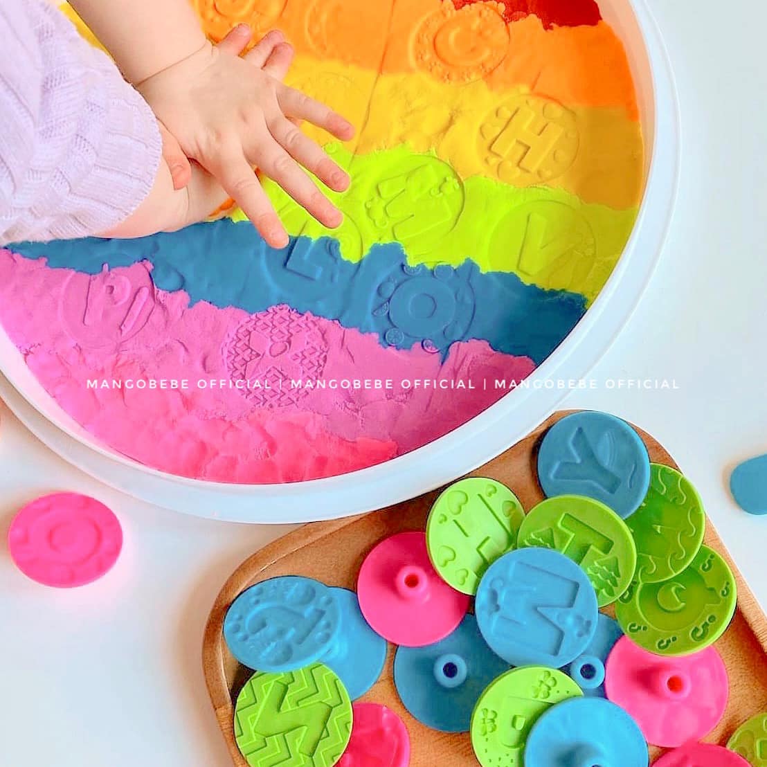 Bộ Đồ Chơi Bọt Biển Playfoam Sand ABC Cookies Set