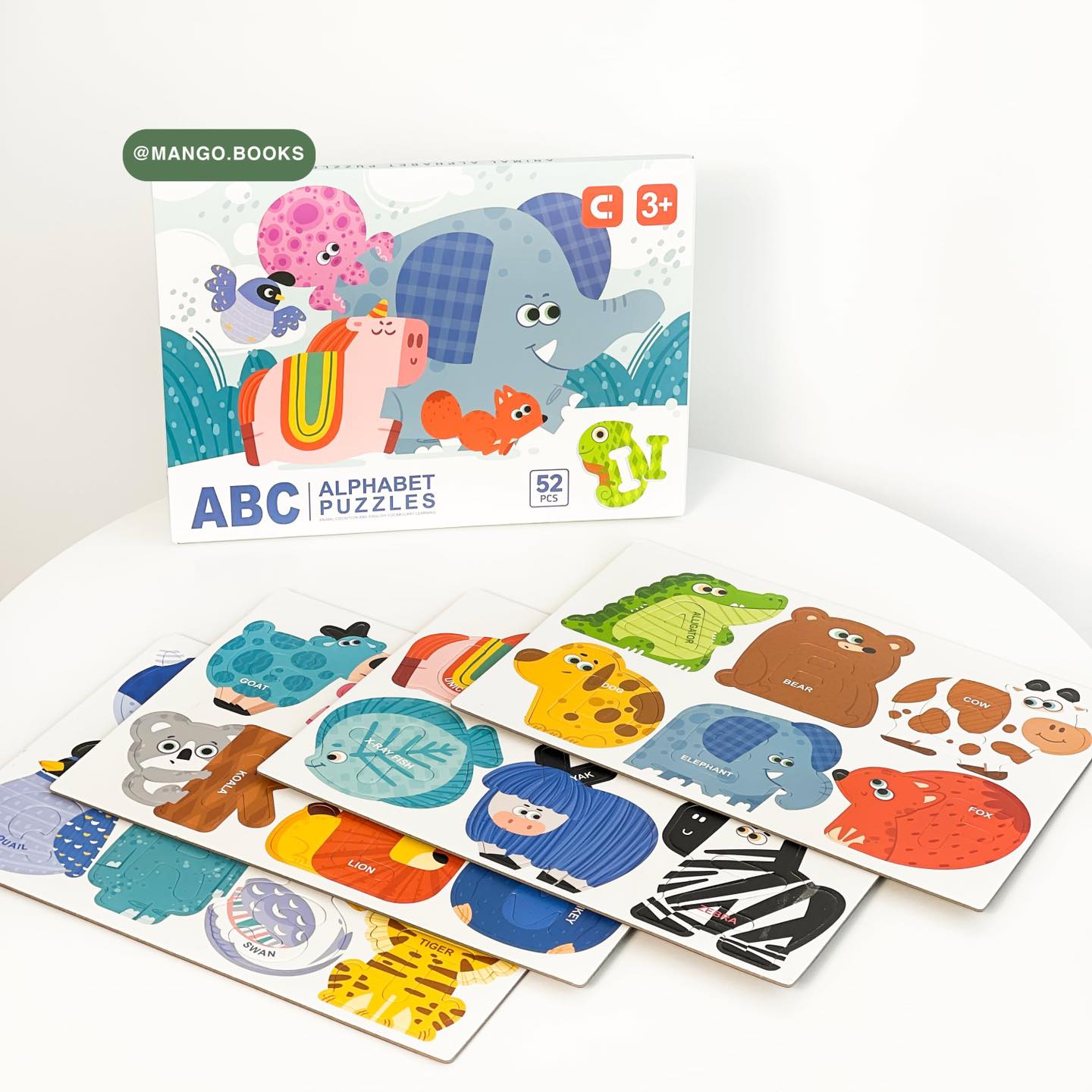 Ghép Hình Chữ Cái Nam Châm Alphabet Puzzles