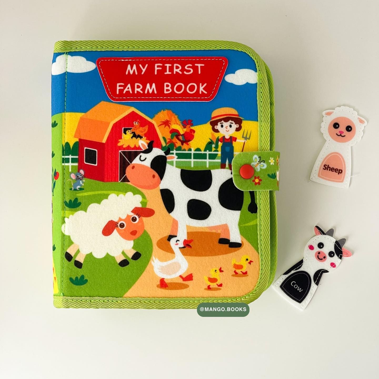 Sách Vải Bận Rộn My First Farm Book