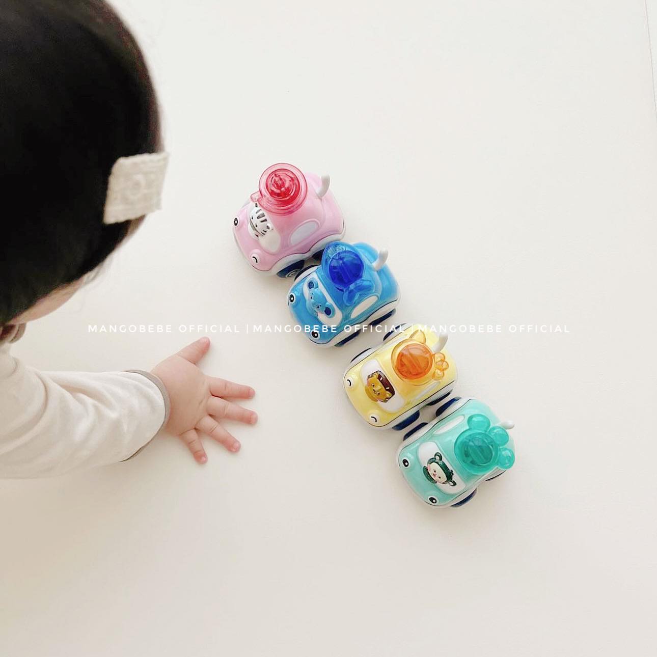 Set 4 Xe Push Push Baby Car Haavebricks