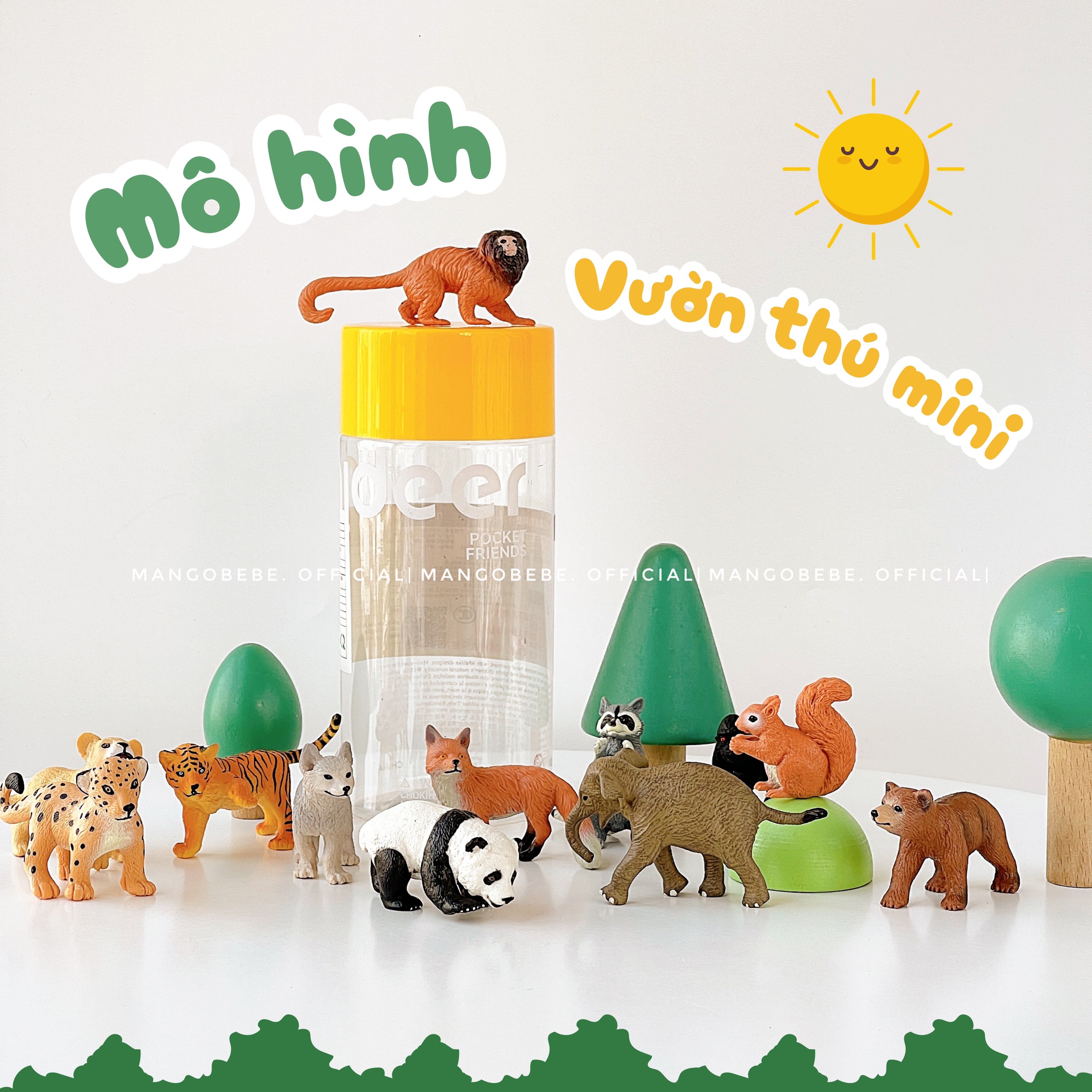 Mô Hình Vườn Thú Mini - Mideer