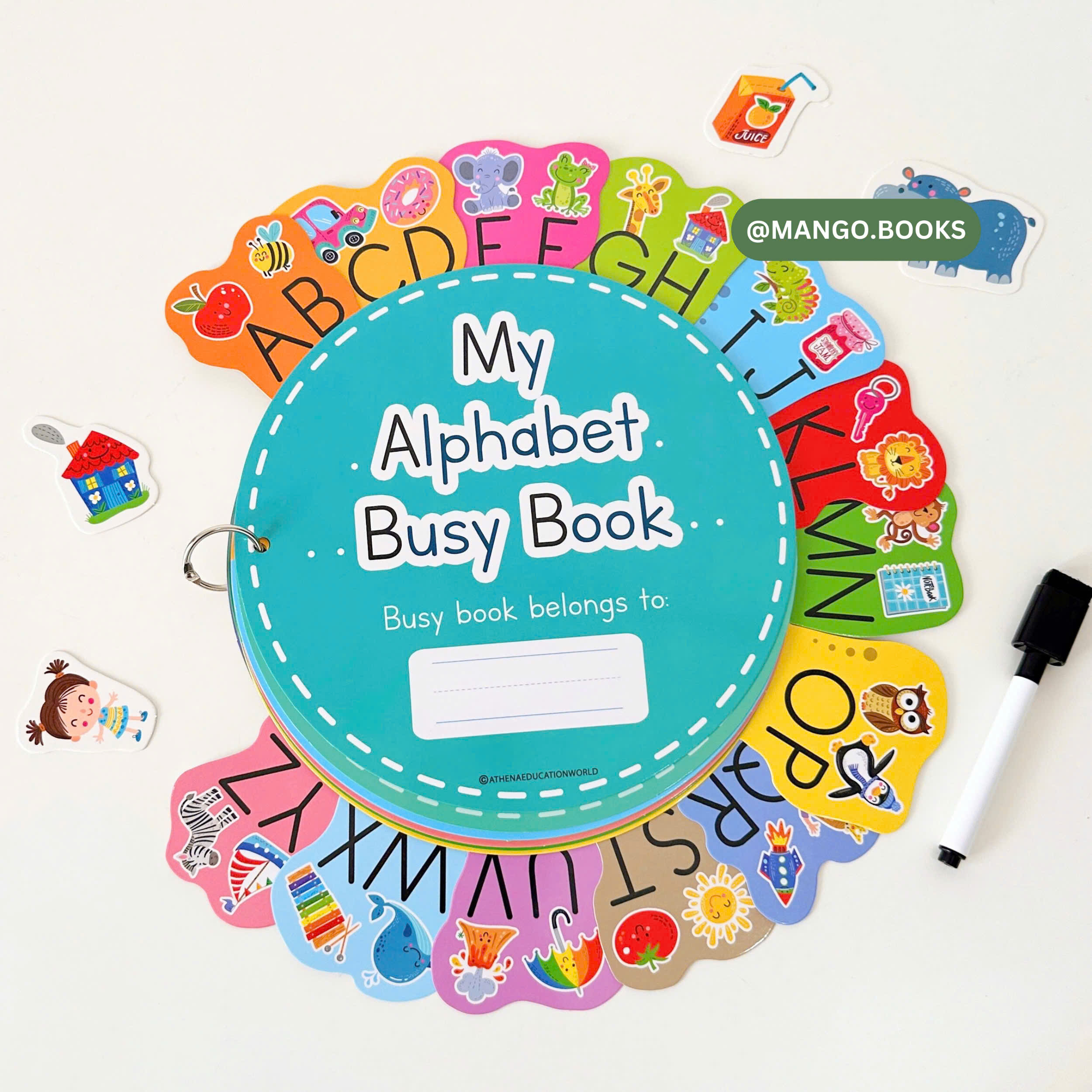 Sách My Alphabet Busy Book