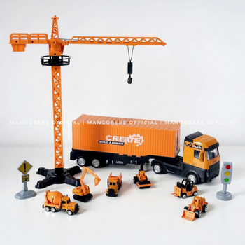 Xe Container Biến Hình Công Trường