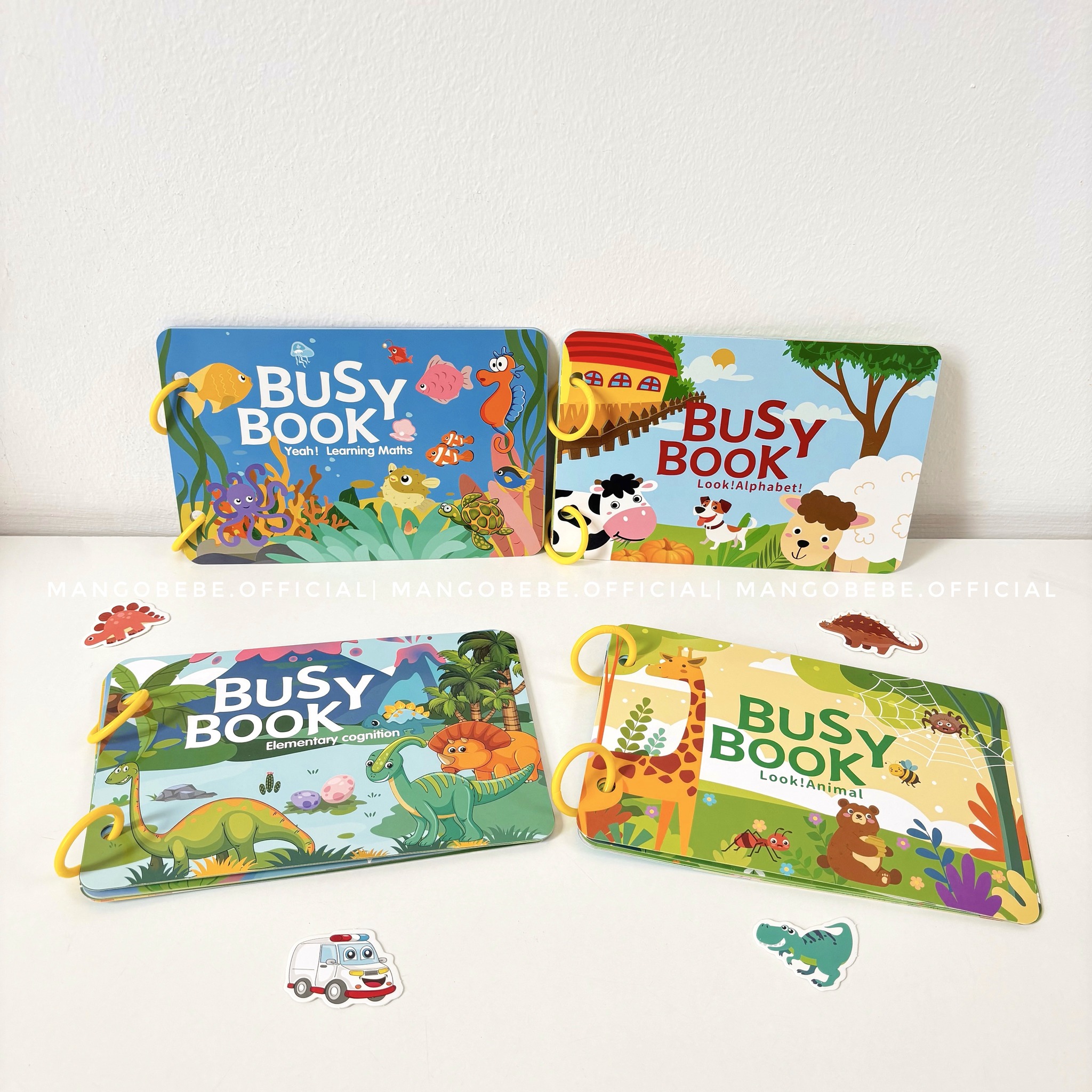 Set 4 Cuốn Busy Book