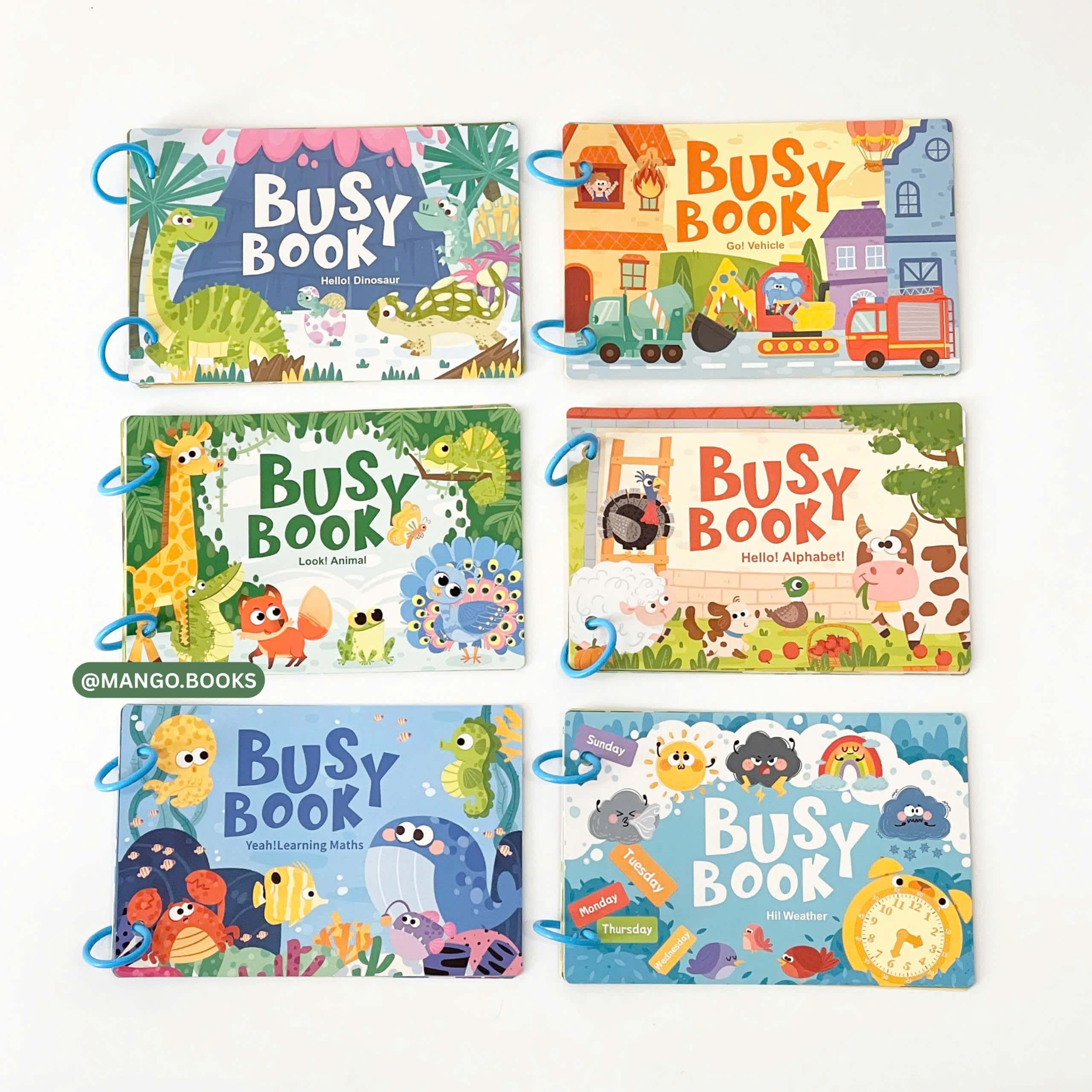 Set 6 Cuốn Busy Book