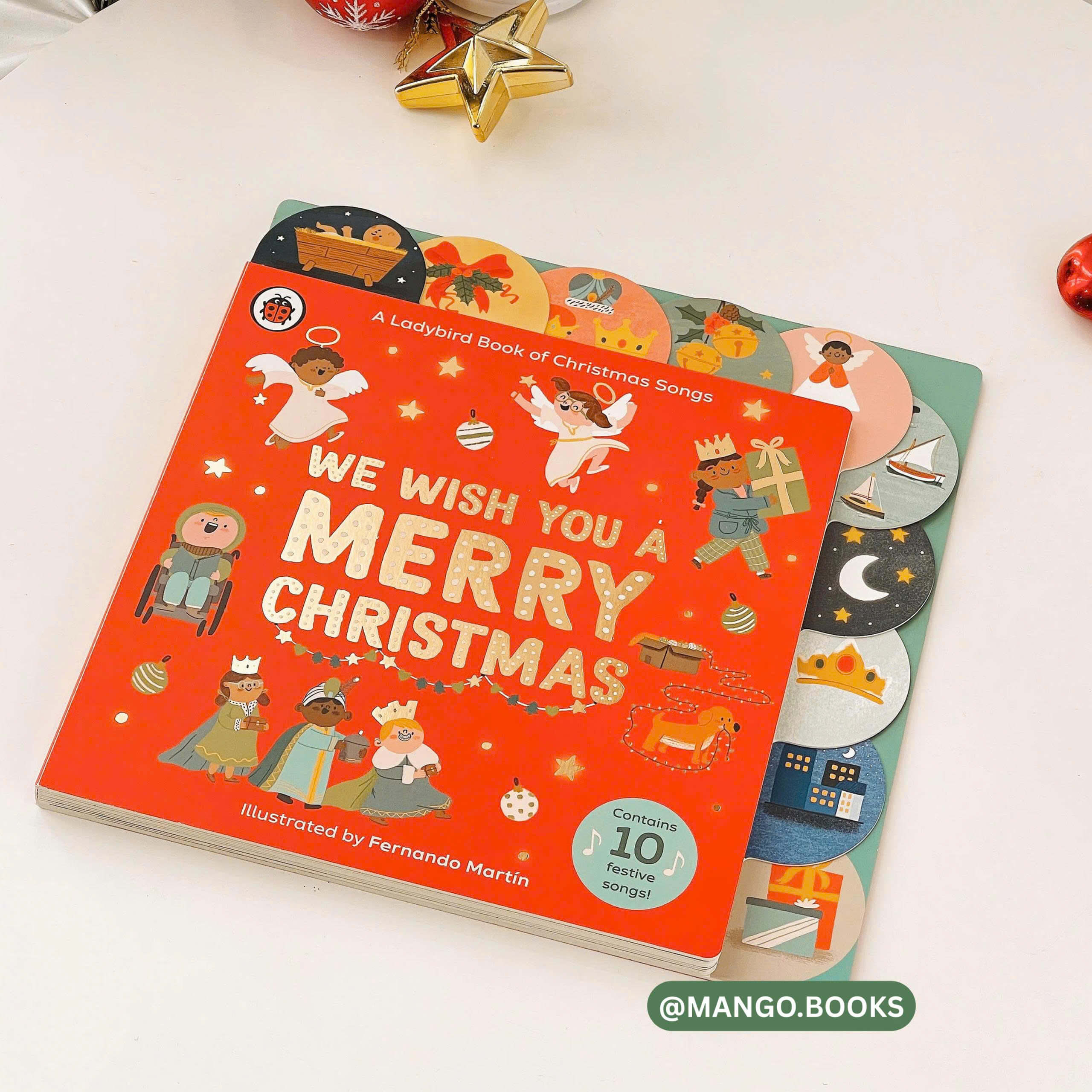 Sách We Wish You A Merry Christmas: A Ladybird Book of Christmas Songs