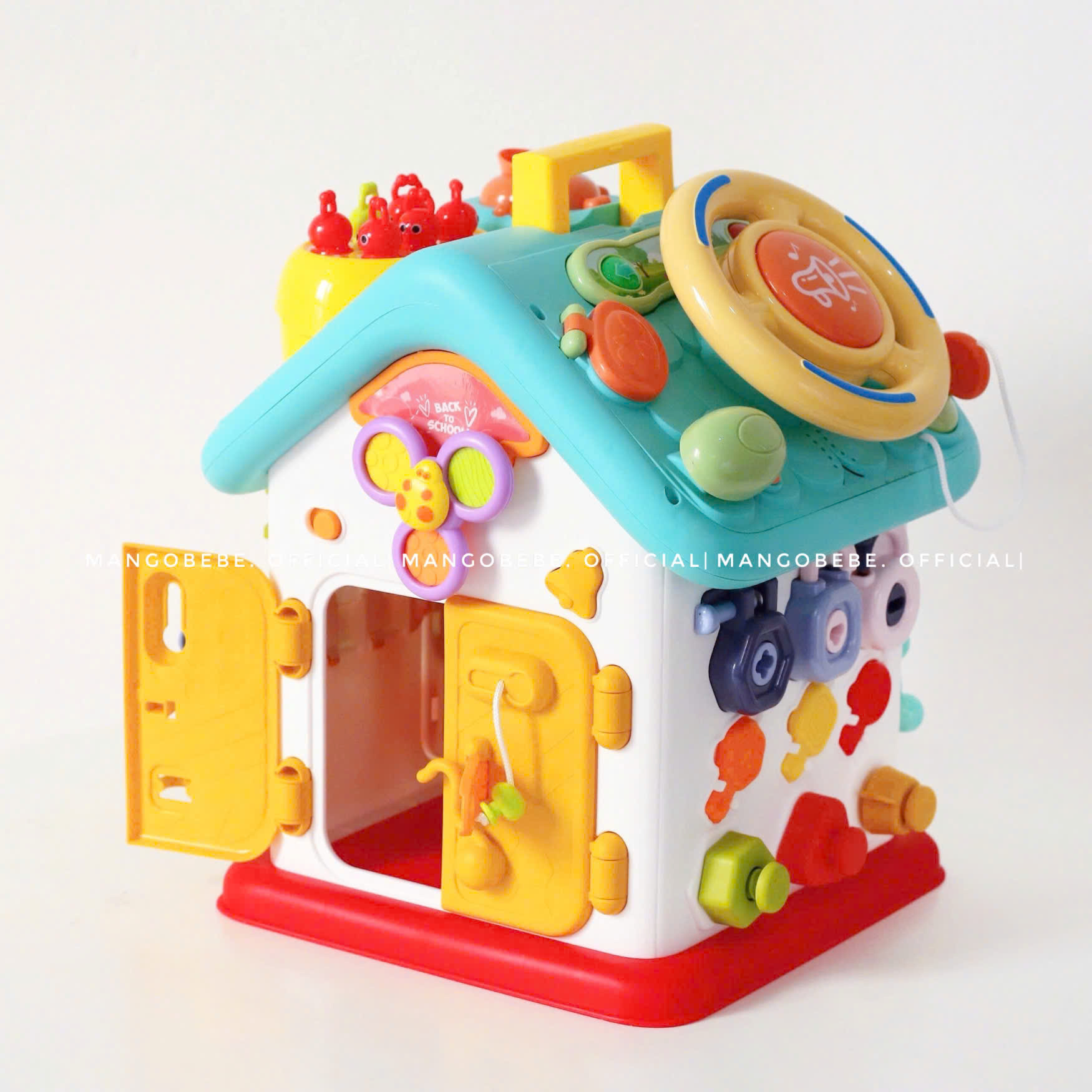 Ngôi Nhà Bận Rộn 6in1 Cho Bé - Green