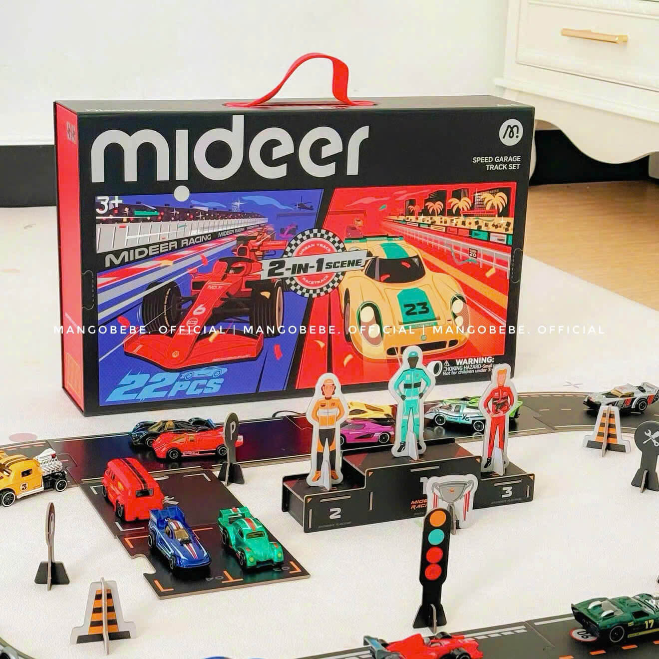 Mideer - Bộ Đường Đua Garage Track