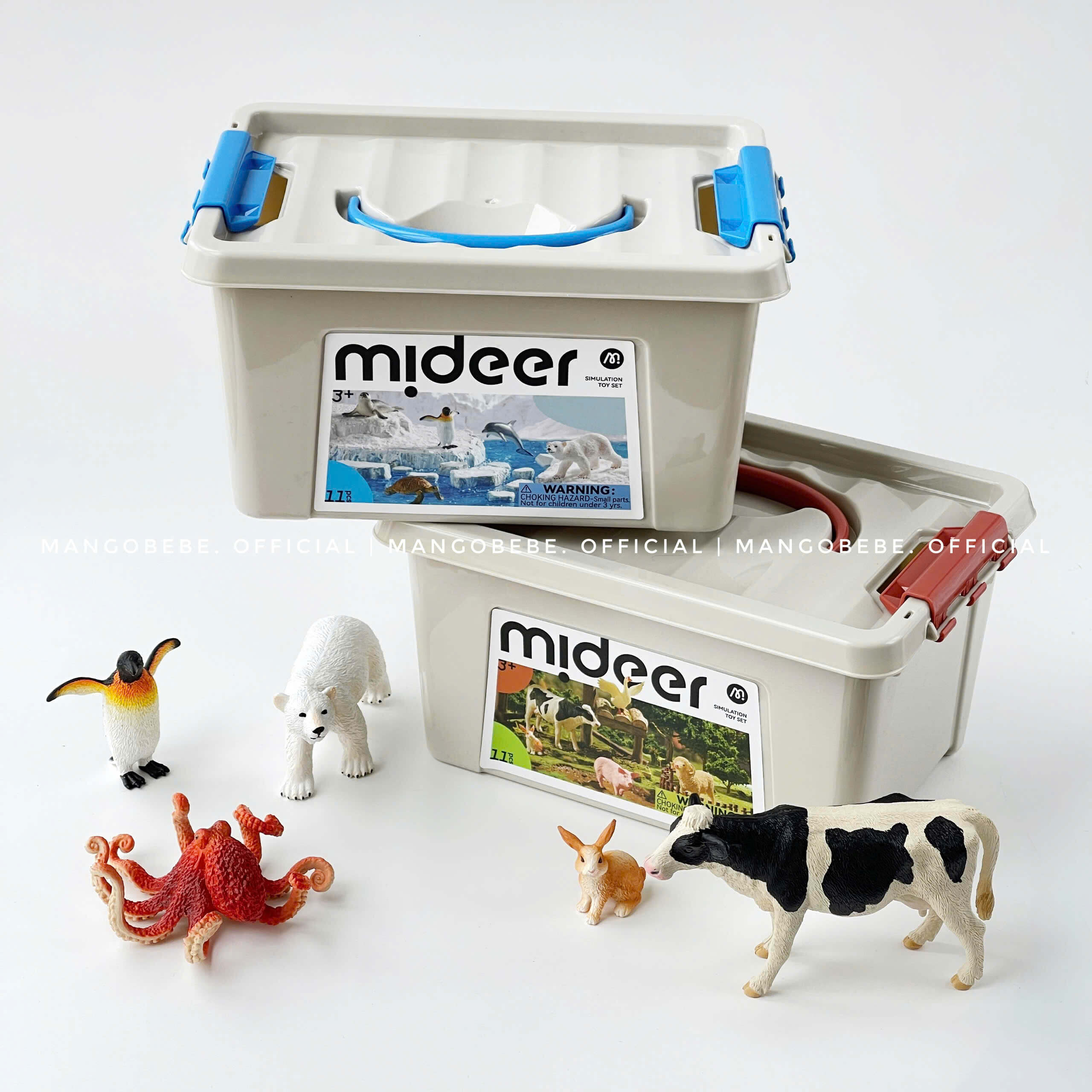 Mideer - Mô Hình Động Vật 11pcs