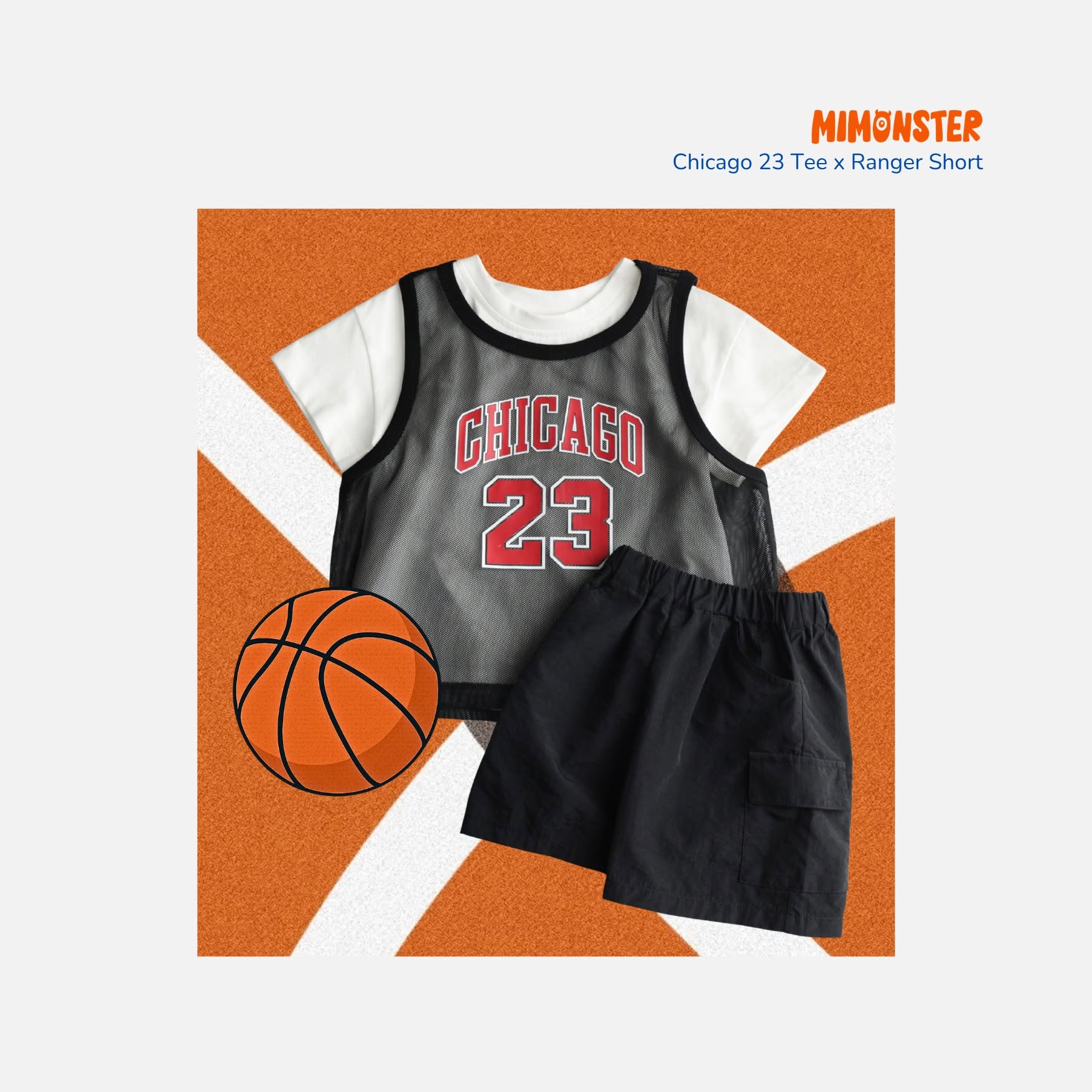 Set Áo Lưới Chicago & Quần Ranger