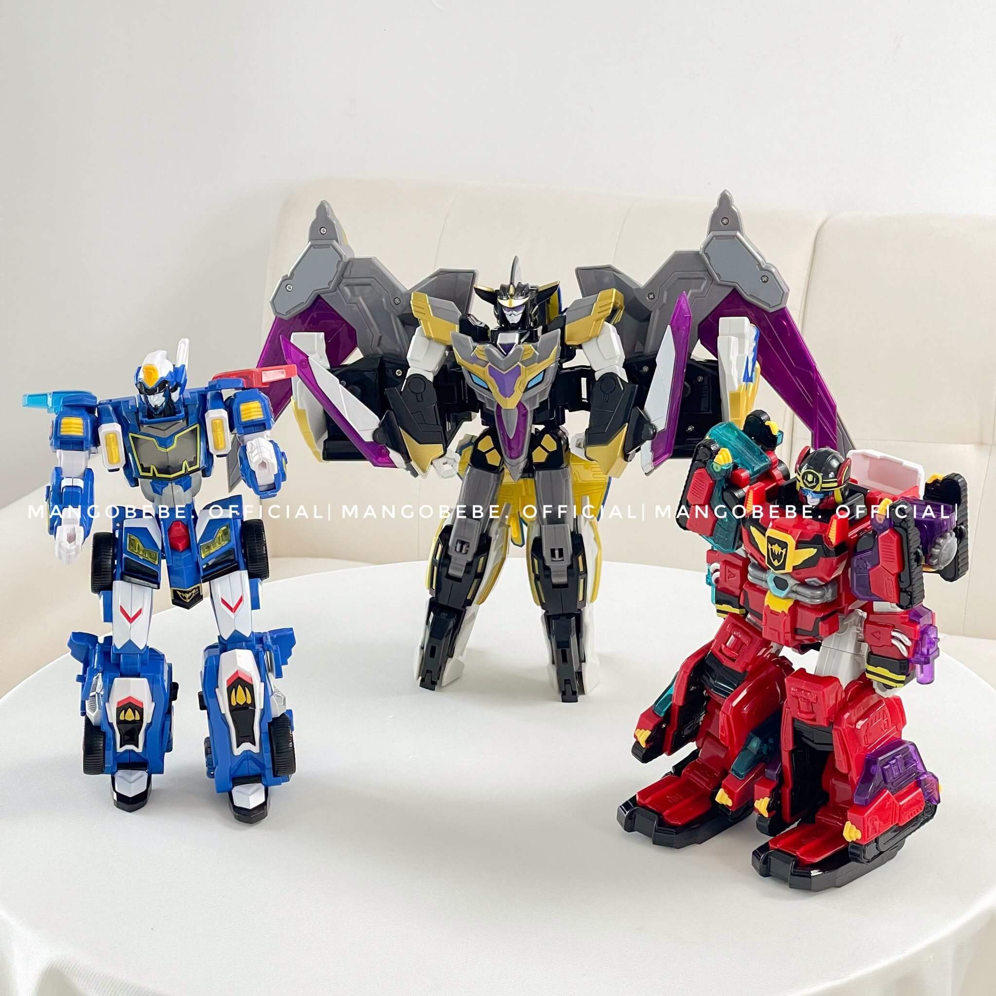 Jurassic Cops - Bộ Robot Lắp Ghép & Biến Hình