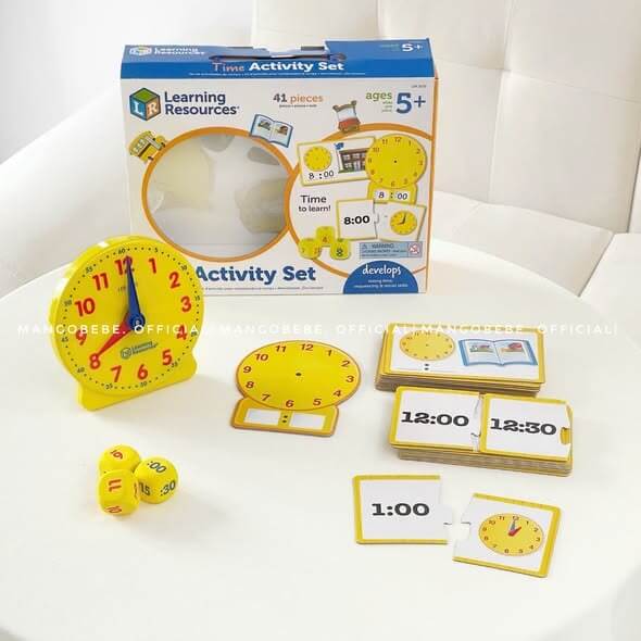 Learning Resources - Bộ Học Xem Giờ Activity Set
