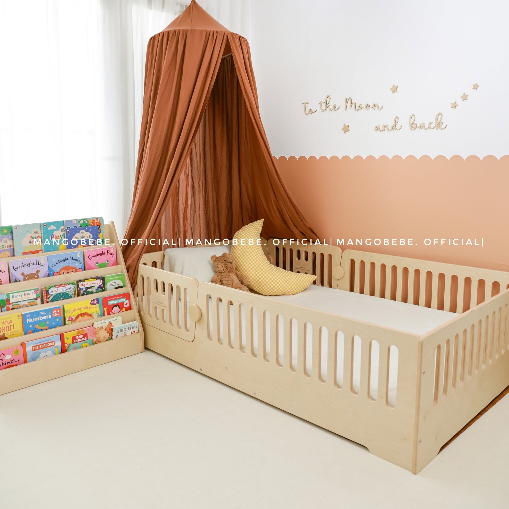 Mangowood - Giường gỗ Montessori cho Bé yêu