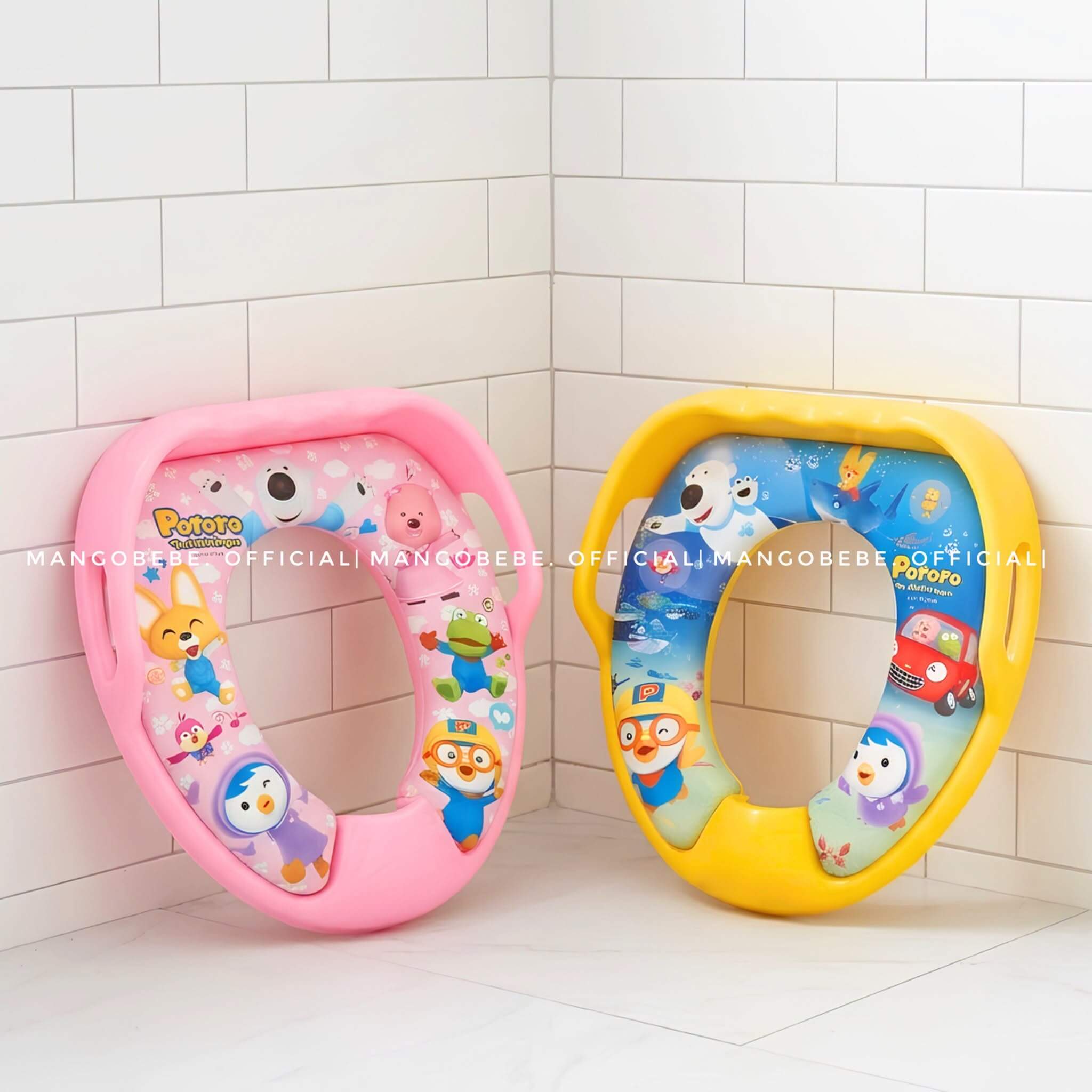 Pororo - Bệ Ngồi Bồn Cầu Cho Bé