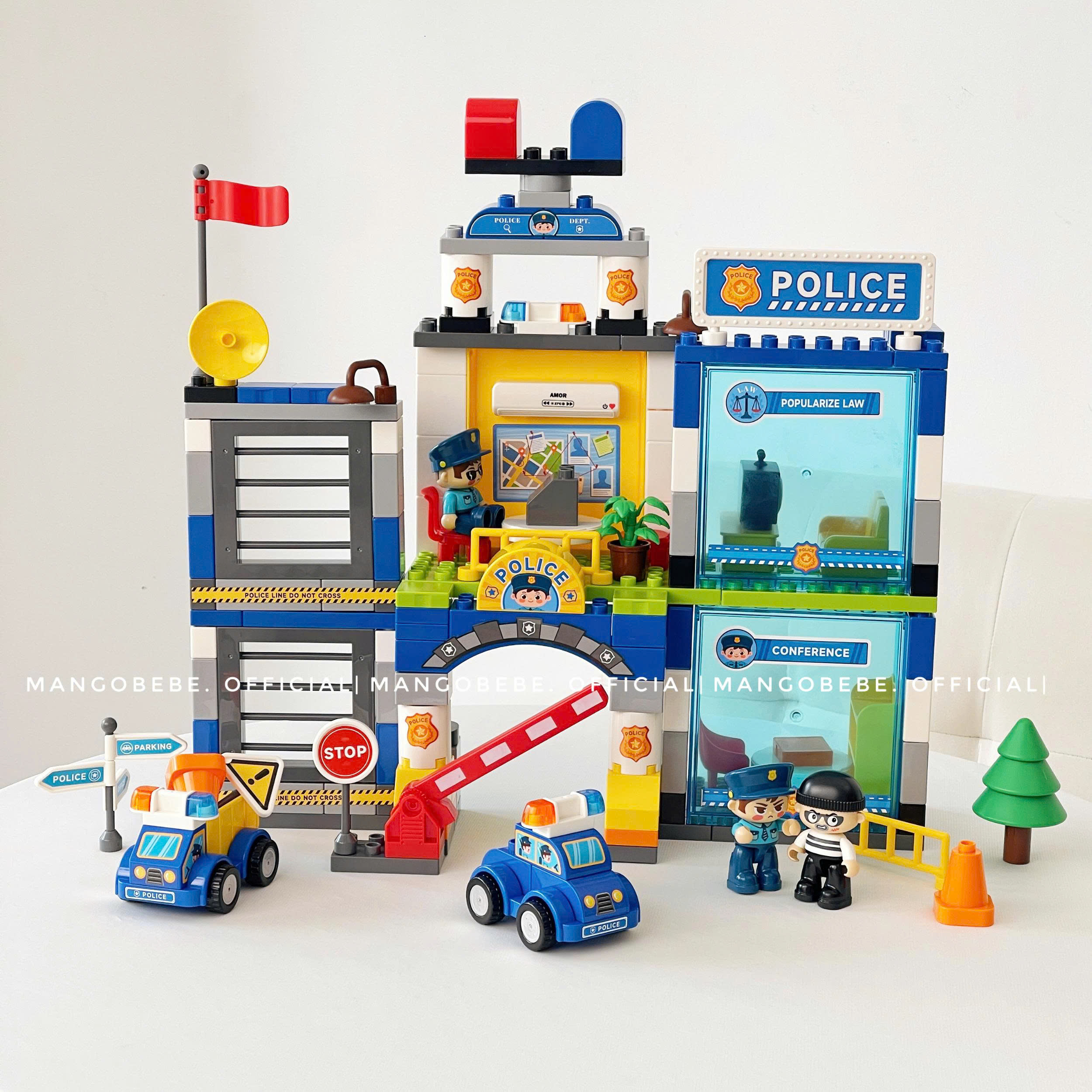 Feelo - Bộ Lắp Ráp Building Blocks City Series - Grand Policeman